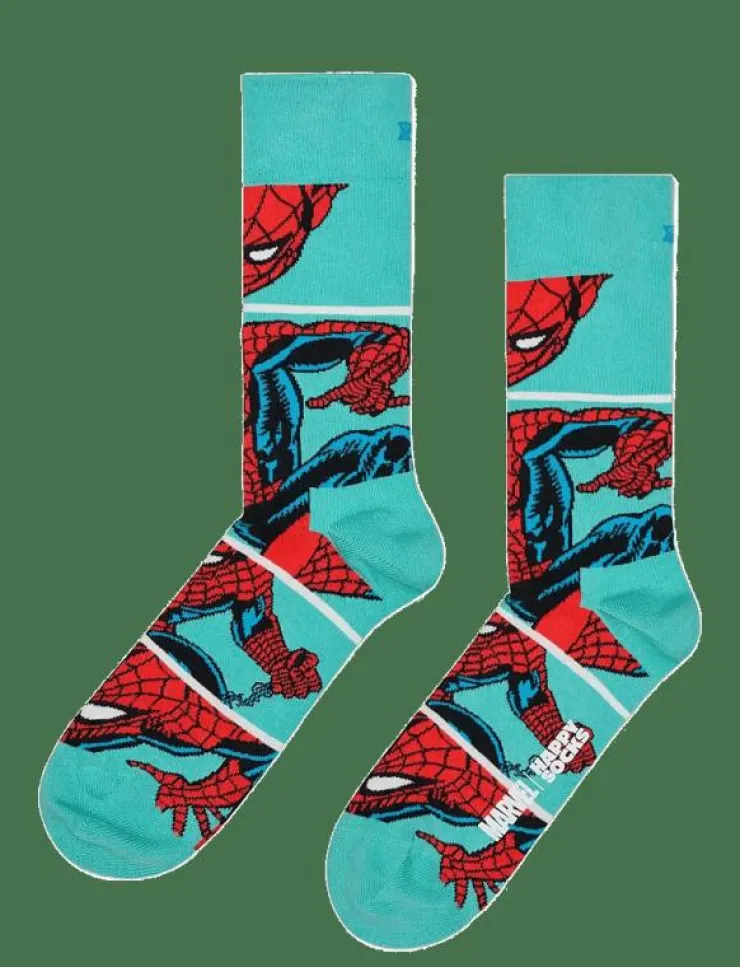 Happy Socks MARVEL™ Spider-Man 6-Pack Socks Gift Set - Vanliga strumpor| Strumpor