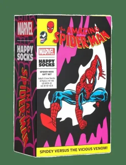 Happy Socks Strumpor|MARVEL™ Spider-Man 3-Pack Socks Gift Set - Vanliga strumpor