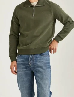 Morris Stickat|Sweatshirts & Huvtröjor|Maryon Half Zip Sweatshirt - Sweatshirts