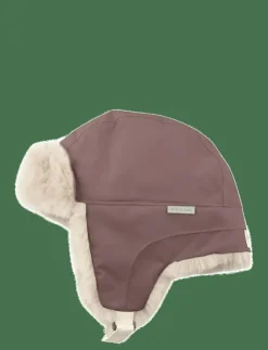 Barn MINI A TURE Mössor|MATCRISTER teddy lined winter hood - Vintermössor