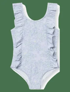 Barn MINI A TURE Badkläder|MATDELICIA printed swimsuit. GRS - Baddräkt