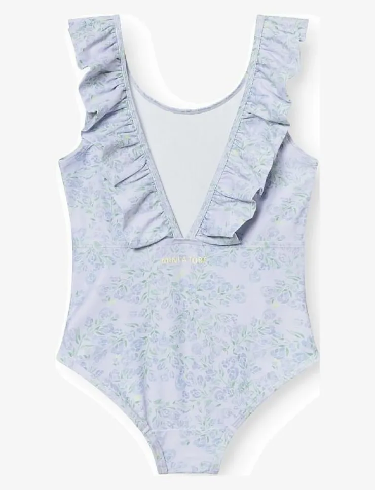 Barn MINI A TURE Badkläder|MATDELICIA printed swimsuit. GRS - Baddräkt