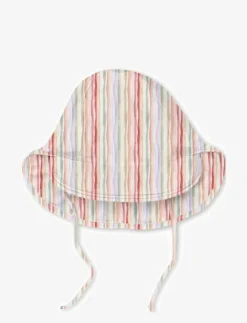 Barn MINI A TURE Solhattar|MATGUSTAS printed UV sun hat. GRS - Solhatt