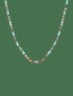 Samie Mathias - Necklace with stone beads in turquoise - Halsband| Smycken