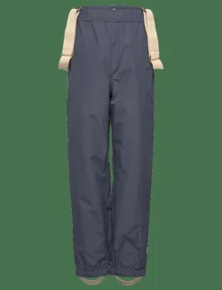 Barn MINI A TURE Skalkläder|MATWILANS spring suspender pants. GRS - Skalbyxor