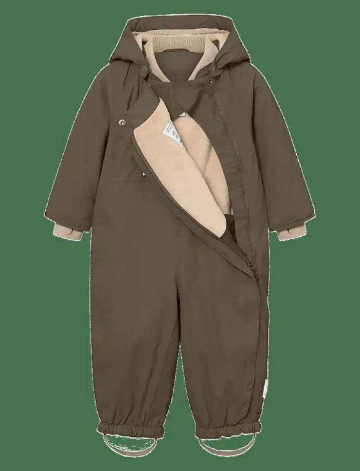 Barn MINI A TURE Overaller|MATWISTI fleece lined snowsuit. GRS - Overaller