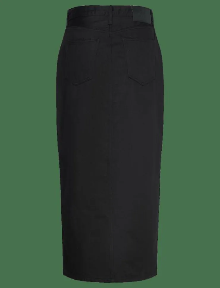 Kvinnor Calvin Klein Jeans Kjolar|MAXI DENIM SKIRT - Midi kjolar