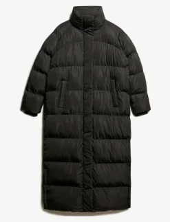 Superdry MAXI LONGLINE PUFFER JACKET - Dunkappor|Kvinnor Jackor & Kappor