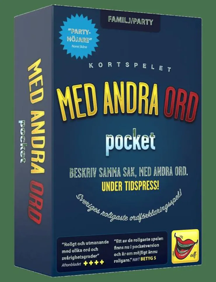 Barn ALF Toys and Games Spel & Pussel|Pussel & Spel|Med andra ord Pocket - Brädspel