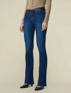 Lois Jeans Melrose 5707 Marconi Mist - Utsvängda jeans|Kvinnor Kläder|Jeans
