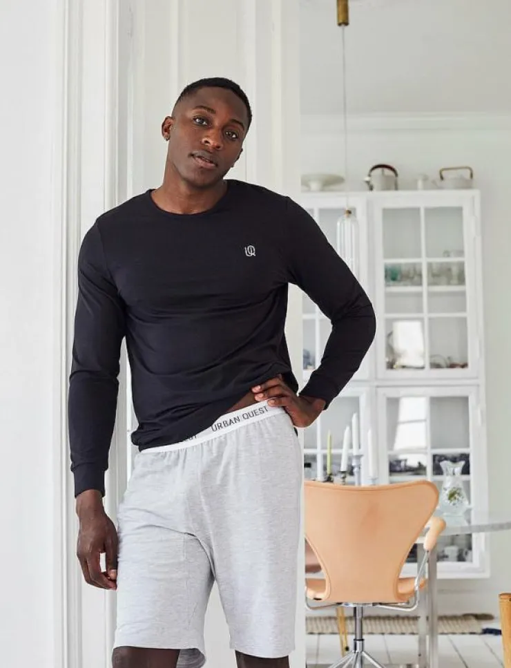 URBAN QUEST Pyjamas|Men Bamboo Sweatshirt - Pyjamasöverdelar
