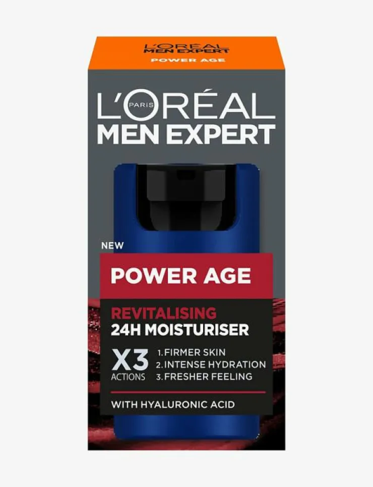 L'Oréal Paris Skönhet|Skönhet|Men Expert Power Age Revitalizing Moisturizer 50ml - Ansiktsvård