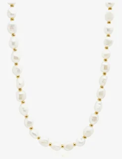 Nialaya Men's Baroque Pearl Choker - Halsband| Smycken
