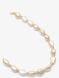 Nialaya Men's Baroque Pearl Choker - Halsband| Smycken