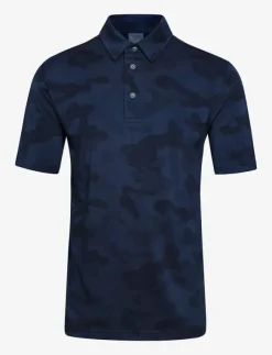 BACKTEE Mens Camou Polo - Pikéer| Toppar & T-Shirts