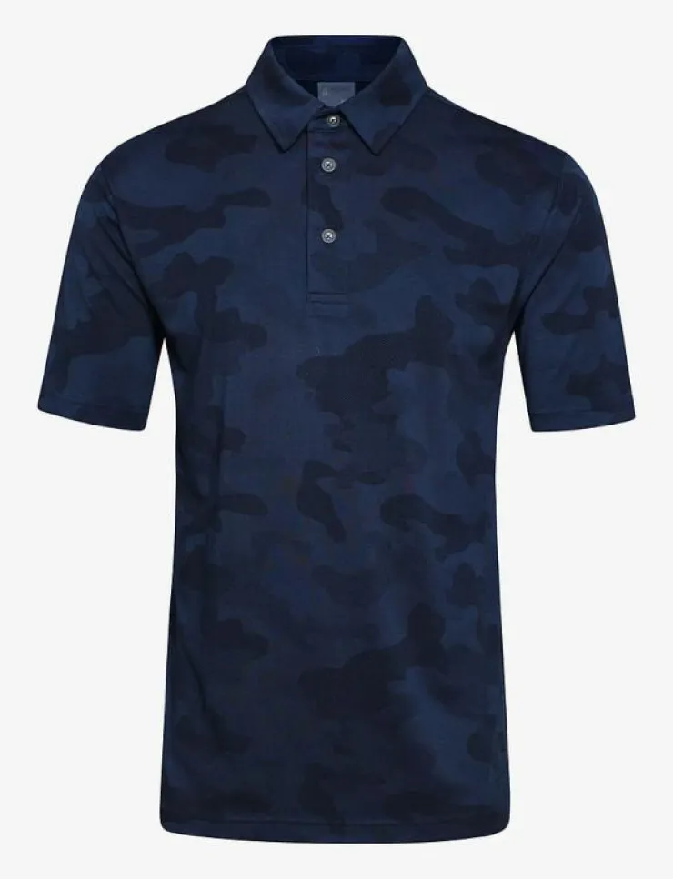 BACKTEE Mens Camou Polo - Pikéer| Toppar & T-Shirts