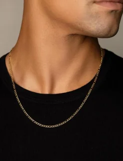Nialaya Smycken|Men's Figaro Chain in 3mm - Halsband