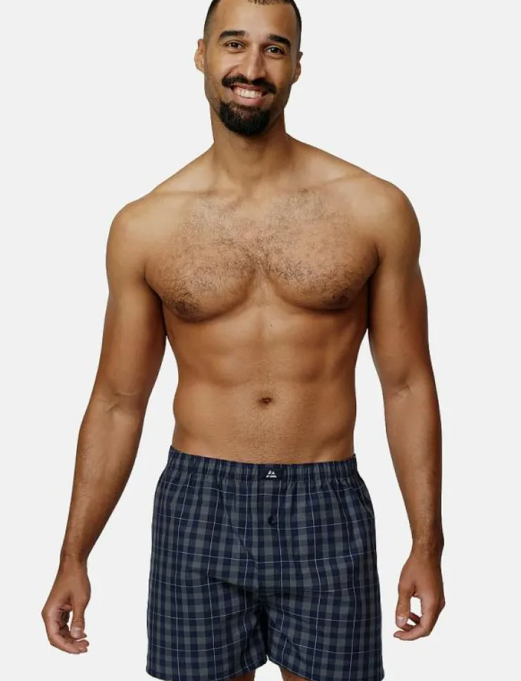 Danish Endurance Underkläder|Kalsonger|Men's Organic Woven Boxers 4-pack - Kalsonger