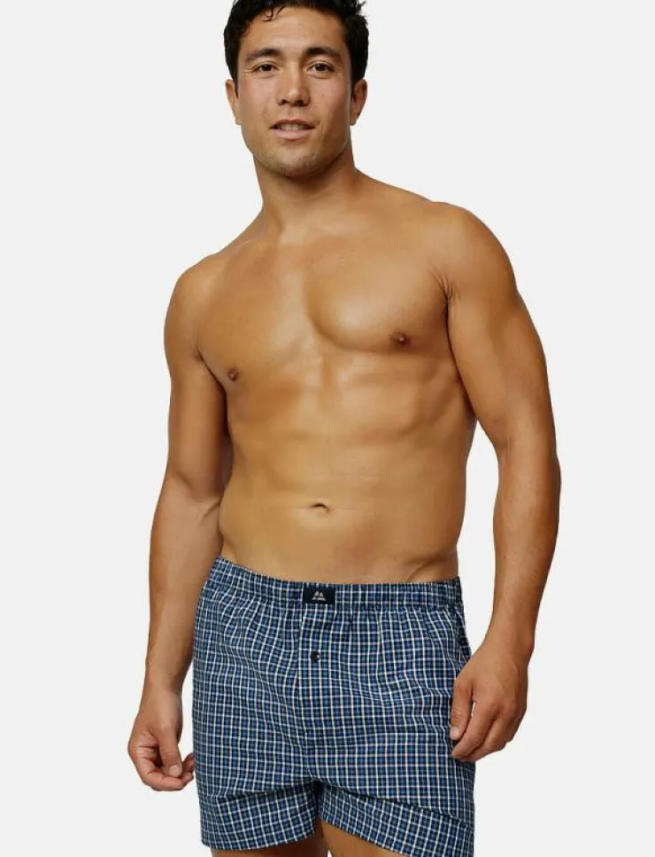 Danish Endurance Underkläder|Kalsonger|Men's Organic Woven Boxers 4-pack - Kalsonger