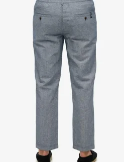 Superdry Byxor|MERCHANT LINEN PANT - Linnebyxor