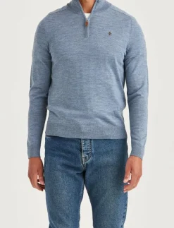 Morris Stickat|Merino John Zip - Stickat