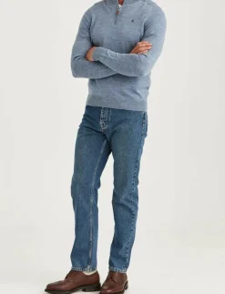 Morris Stickat|Merino John Zip - Stickat