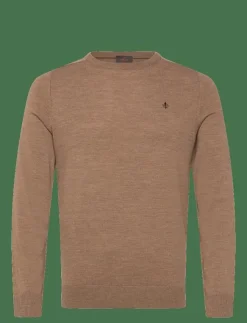 Morris Merino Oneck - Rundhalsad| Stickat