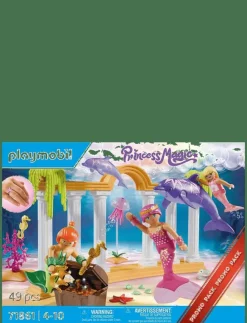 Barn PLAYMOBIL Leksaker|Leksaker|Mermaid treasure with Dolphins - Princess Magic