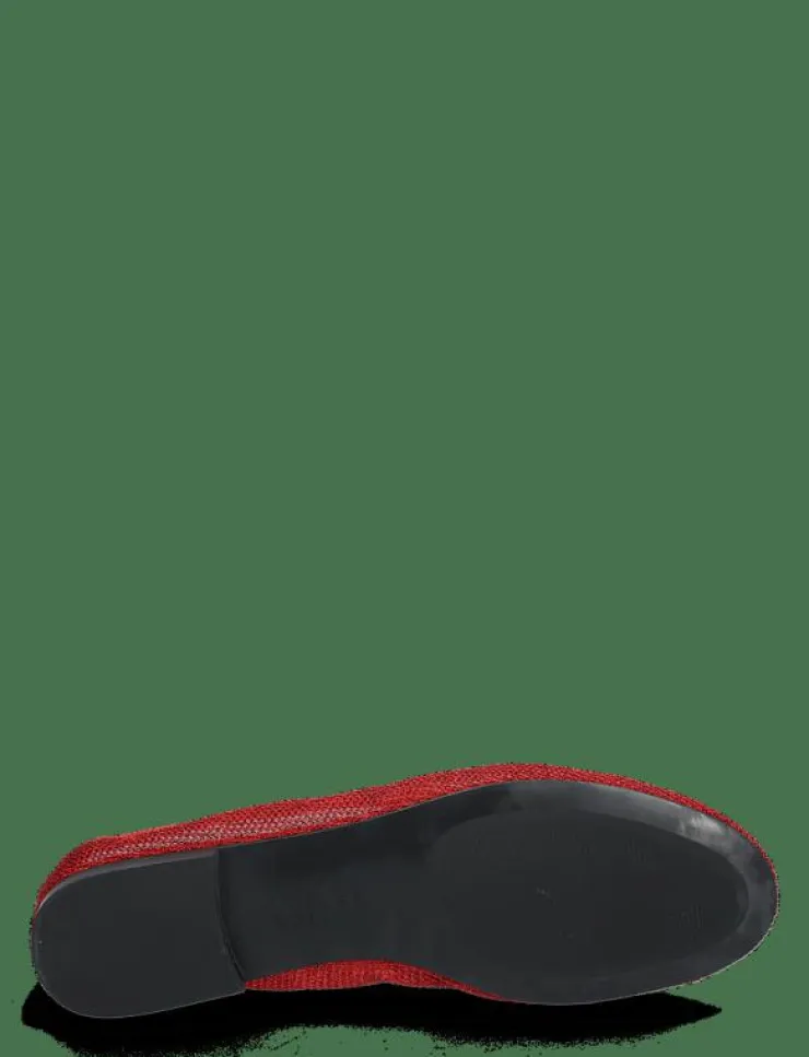 Kvinnor Mango Ballerinaskor|Mesh ballerina flats with bow - Ballerinas