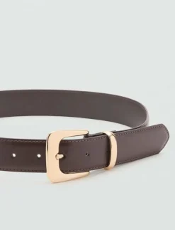 Mango Metal buckle belt - Skärp|Kvinnor Bälten