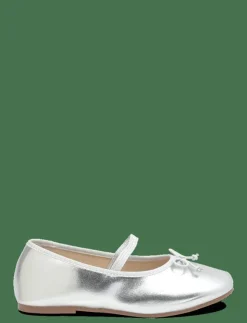 Mango Metallic ballet flats with bow - Ballerinaskor & Slip-ons|Barn Ballerinaskor & Slip-Ons