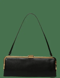 Mango Metallic clutch handbag - Handväskor|Kvinnor Kuvertväskor|Handväskor