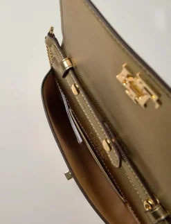 Lauren Ralph Lauren Metallic Crossbody Turn-Lock Tech Case - Kuvertväskor|Kvinnor Kuvertväskor