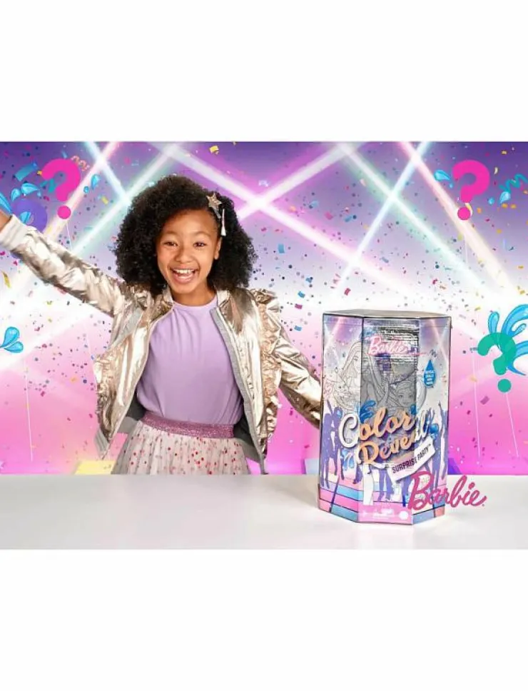 Barbie Méga Coffret Color Reveal - Dockor|Barn Dockor & Tillbehör
