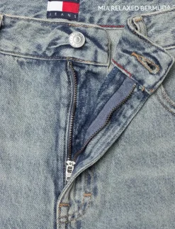 Kvinnor Tommy Jeans Shorts|MIA RLXD BERMUDA SHORT BI6012 - Jeansshorts