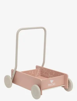 Micki Leksaker MICKI LÄRA GÅ VAGN ROSA - Babyleksak|Barn Babyleksaker
