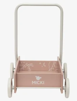 Micki Leksaker MICKI LÄRA GÅ VAGN ROSA - Babyleksak|Barn Babyleksaker