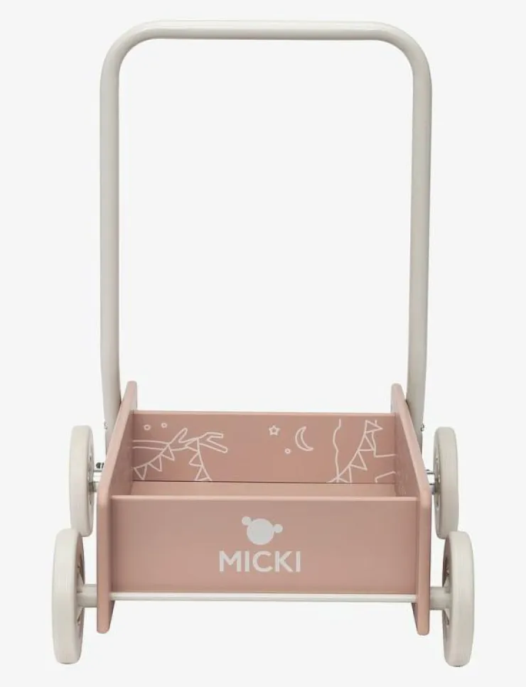 Micki Leksaker MICKI LÄRA GÅ VAGN ROSA - Babyleksak|Barn Babyleksaker