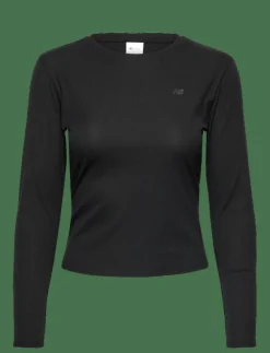 New Balance Micro-Rib Long Sleeve - Långärmade tröjor|Kvinnor Toppar & T-Shirts