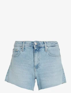Calvin Klein Jeans MID RISE SHORT - Jeansshorts|Kvinnor Denimkläder|Shorts