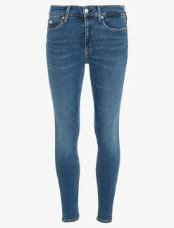 Kvinnor Calvin Klein Jeans Denimkläder|Jeans|MID RISE SKINNY - Skinny Jeans