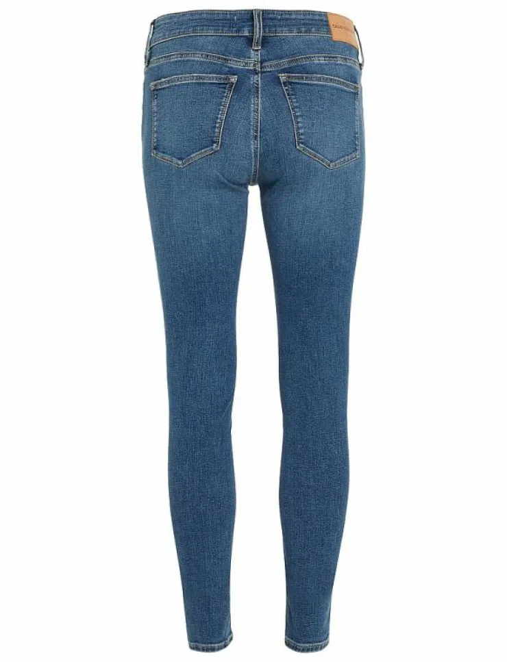 Kvinnor Calvin Klein Jeans Denimkläder|Jeans|MID RISE SKINNY - Skinny Jeans