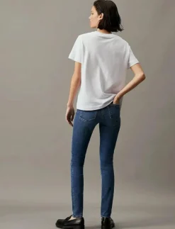 Kvinnor Calvin Klein Jeans Denimkläder|Jeans|MID RISE SKINNY - Skinny Jeans