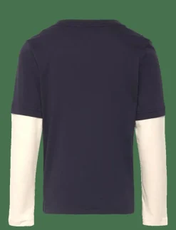 PUMA MID90s Layered Longsleeve B - Långärmade t-shirts|Barn Sportkläder