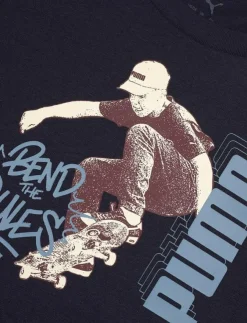 PUMA MID90s Layered Longsleeve B - Långärmade t-shirts|Barn Sportkläder