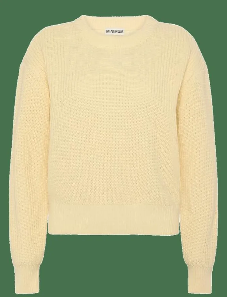 Minimum Mikala jumper G006 GOTS - Stickat|Kvinnor Stickat