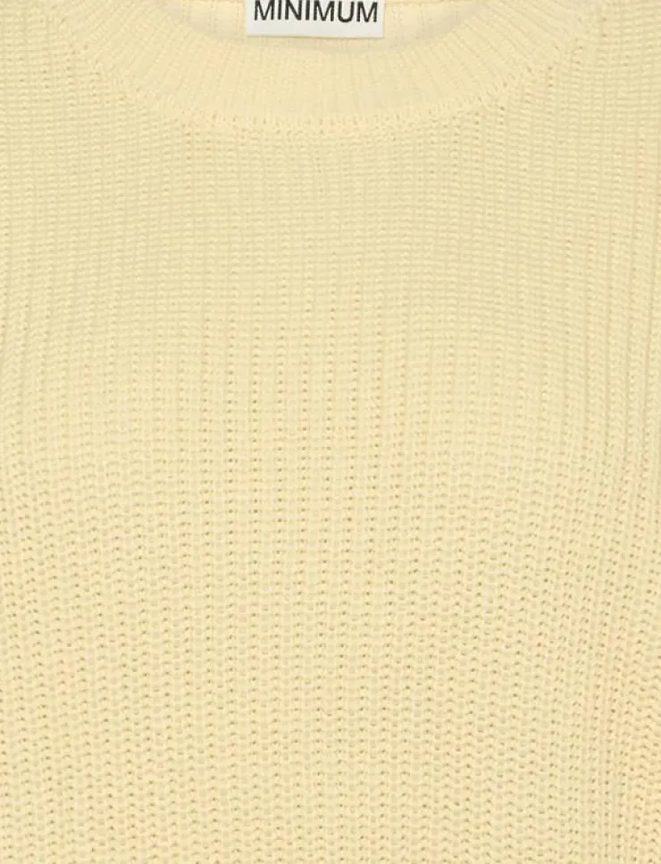 Minimum Mikala jumper G006 GOTS - Stickat|Kvinnor Stickat