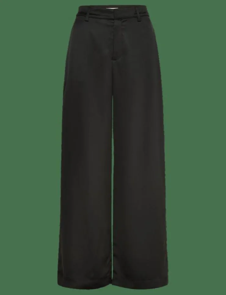 Ahlvar Gallery Mila satin trousers - Vida byxor|Kvinnor Byxor