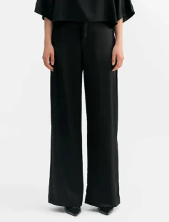 Ahlvar Gallery Mila satin trousers - Vida byxor|Kvinnor Byxor