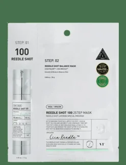 VT Cosmetics Mild Reedle Shot 100 2-Step Mask - Ansiktsvård|Kvinnor Skönhet|Skönhet